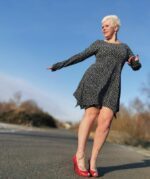 Regenbogenkleid Gr. 34 - 50 – Bild 8