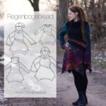 Regenbogenkleid Gr. 34 - 50