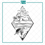 "Schildkröte" SVG Ozean Meer maritim – Bild 13