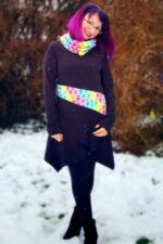 Regenbogenkleid Gr. 34 - 50 – Bild 17