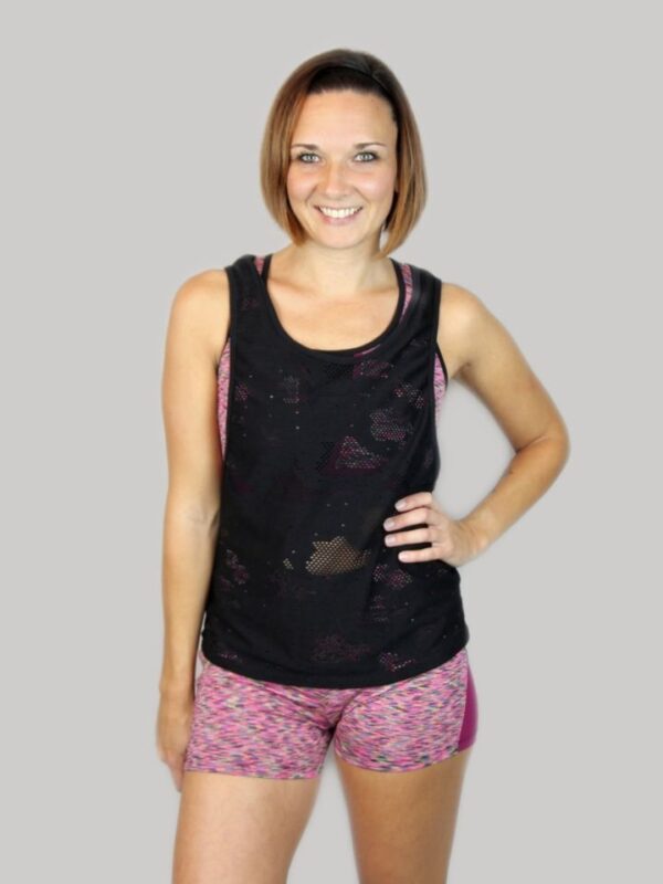 Sport-SET 3 in 1 Leggings, Bustier, Top – Bild 3