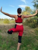 Sport-SET 3 in 1 Leggings, Bustier, Top – Bild 17