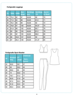 Sport-SET 3 in 1 Leggings, Bustier, Top – Bild 7