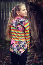 "Girlie PUHzzlePulli" KIDS - Pullover Gr. 74-164 – Bild 2