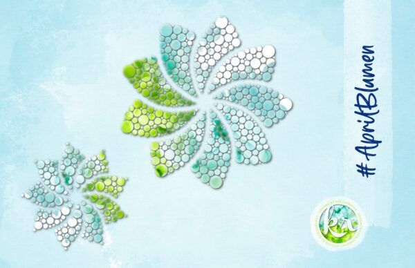 Sommerliche Blüte im Punktedesign zum Plotten - #APRILBlumen – Bild 2