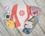 Sommerliche Blüte im Punktedesign zum Plotten - #APRILBlumen – Bild 4