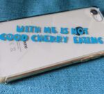 *With me is not good cherry eating* Plotterdatei – Bild 7