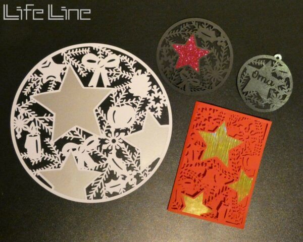 Plotterdatei WEIHNACHTSORNAMENTE svg + dxf – Bild 5