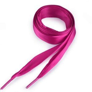 Satin Hoodie Kordeln / Schnürsenkel - Länge 110 cm pink