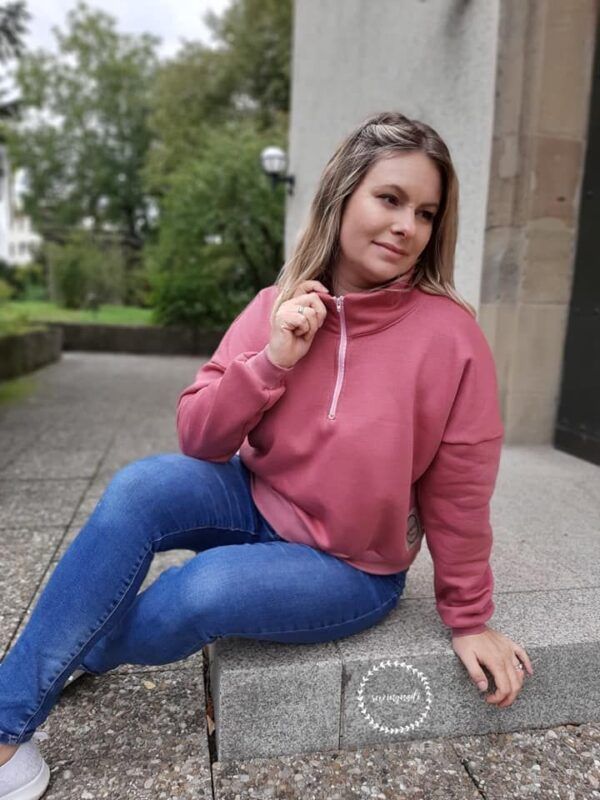 Schnittmuster BUKA Unisex Sweater by Nähfrosch - Gr. XS – XXXL – Bild 4