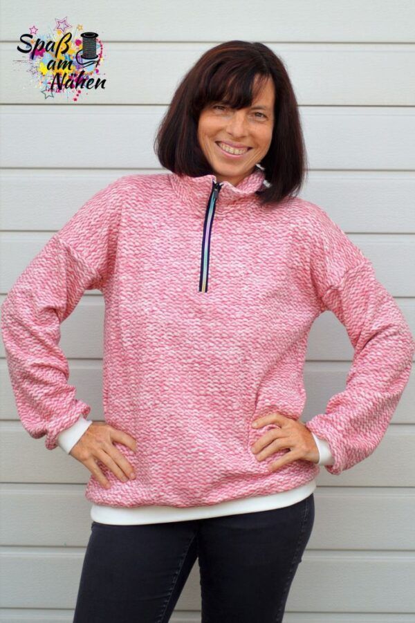 Schnittmuster BUKA Unisex Sweater by Nähfrosch - Gr. XS – XXXL – Bild 6