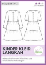 Schnittmuster LANGKAH Kinder Kleid by Nähfrosch - Gr. 98 – 164