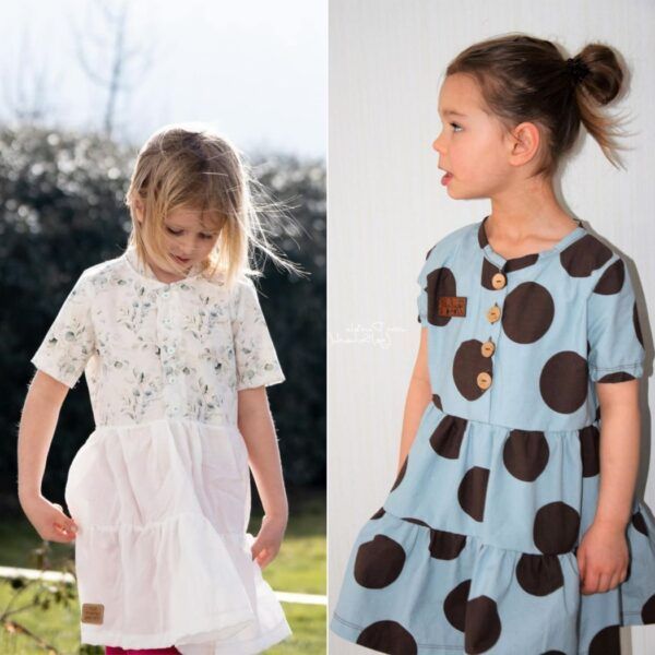 Schnittmuster LANGKAH Kinder Kleid by Nähfrosch - Gr. 98 – 164 – Bild 3