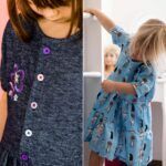 Schnittmuster LANGKAH Kinder Kleid by Nähfrosch - Gr. 98 – 164 – Bild 4