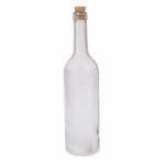 Glas-Leuchtflasche mit 5-er LED, 7,2cm ø – Bild 3