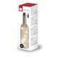 Glas-Leuchtflasche mit 5-er LED, 7,2cm ø