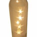 Glas-Leuchtflasche mit 5-er LED, 7,2cm ø – Bild 7