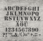 *Industrial Stempel* Plotterdatei & Schrift