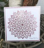 #MÄRZOrnament - Rundes Ornament mit filigranen Details – Bild 8