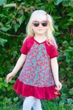 Abbie Shirt/Tunika/Kleid Gr. 98 bis 152 – Bild 7