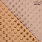 Baumwoll Stretch - Tribal Square - red - Fibre Mood – Bild 3