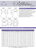 Abbie Shirt/Tunika/Kleid Gr. 98 bis 152 – Bild 2