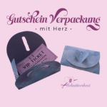 Gutschein Verpackung mit Herz (als Plotterdatei)