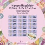 Names Bügelbilder