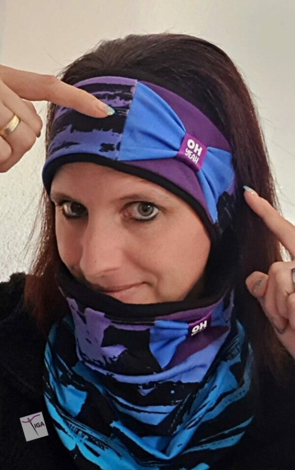 Ebook Schnittmusterset "aDIAMONDday" Beanie, Loop und Stirnband – Bild 4