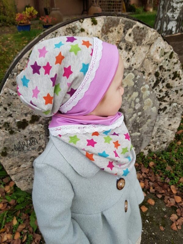 Ebook Schnittmusterset "aDIAMONDday" Beanie, Loop und Stirnband – Bild 7