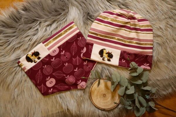 Ebook Schnittmusterset "aDIAMONDday" Beanie, Loop und Stirnband – Bild 18