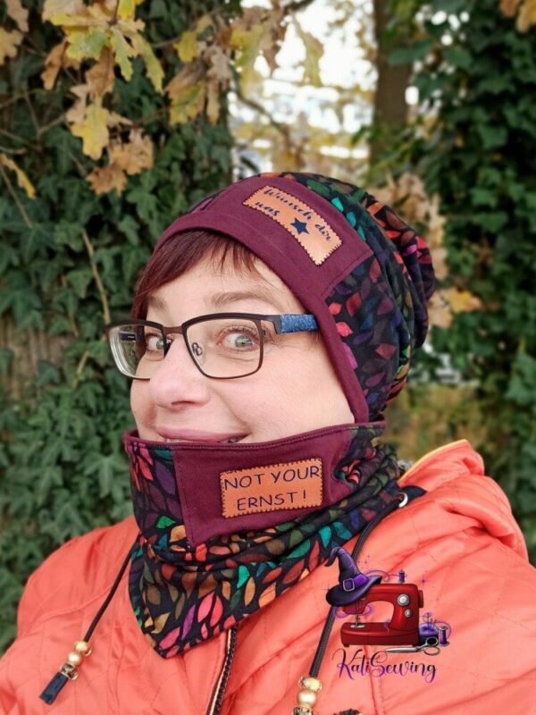 Ebook Schnittmusterset "aDIAMONDday" Beanie, Loop und Stirnband – Bild 21