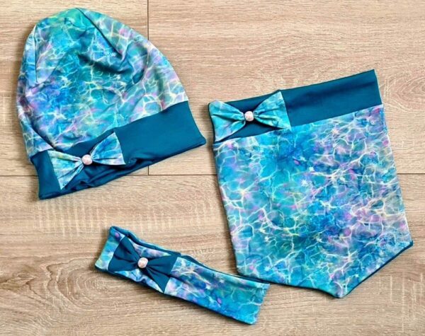 Ebook Schnittmusterset "aDIAMONDday" Beanie, Loop und Stirnband – Bild 25