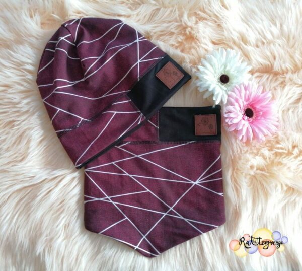 Ebook Schnittmusterset "aDIAMONDday" Beanie, Loop und Stirnband – Bild 26