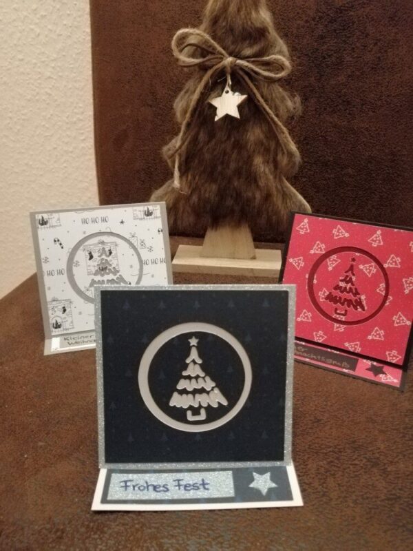 Plotterdatei Weihnachtskarte Tannenbaum – Bild 4