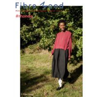 *REST* 130 x 135 cm - Viskose Crepe - Port Royale - Fibre Mood – Bild 4