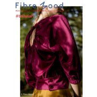 *REST* 130 x 135 cm - Viskose Crepe - Port Royale - Fibre Mood – Bild 2