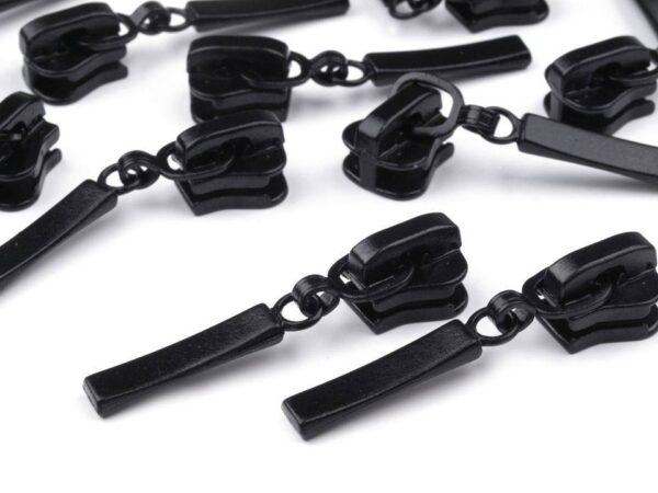 Zipper zu Krampenreißverschlüssen 5 mm - zierlich (versch. Farben) – Bild 1
