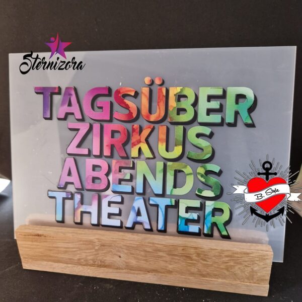 *Tagsüber Zirkus* Plotterdatei – Bild 8