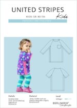 Papierschnittmuster United Stripes Shirt Gr. 80-134