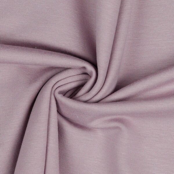 Baumwoll Jersey - mauve – Bild 2