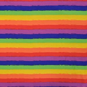 Jersey Baumwolle - Rainbow Stripes