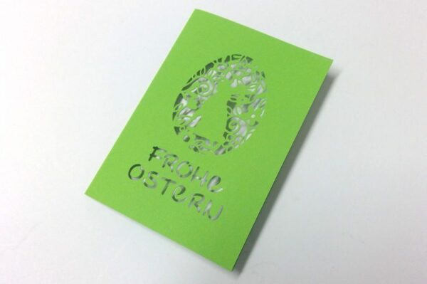 Karte Osterhase Plotterdatei SVG DXF FCM – Bild 4