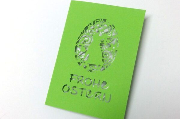 Karte Osterhase Plotterdatei SVG DXF FCM – Bild 3