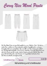 Papierschnittmuster, Curvy Nice Mood Pants Gr. 46 - 58