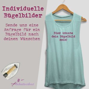 Individuelle Bügelbilder