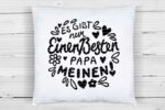 Nur einen besten Papa Plotterdatei SVG DXF FCM – Bild 3