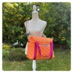 Steppstoff Quilty - orange – Bild 3