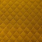 Samt-Steppstoff "Tokio" - ocker – Bild 5