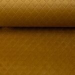 Samt-Steppstoff "Tokio" - ocker